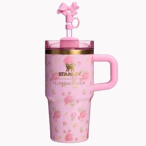 STANLEY LOVESHACKFANCY QUENCHER TUMBLER WITH HANDLE 20 OZ Ibiza Sunset NEW